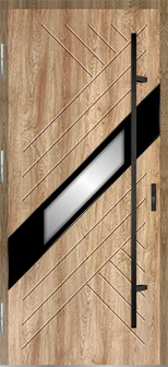 Royal Doors 1LS 97/64 Steel Front Door